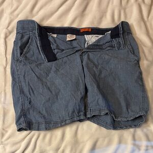 St. John's Bay Light Blue Denim Shorts